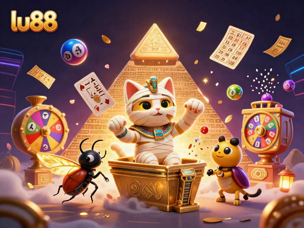 Experience the excitement of lu88 with captivating 3D casino characters and dynamic elements.