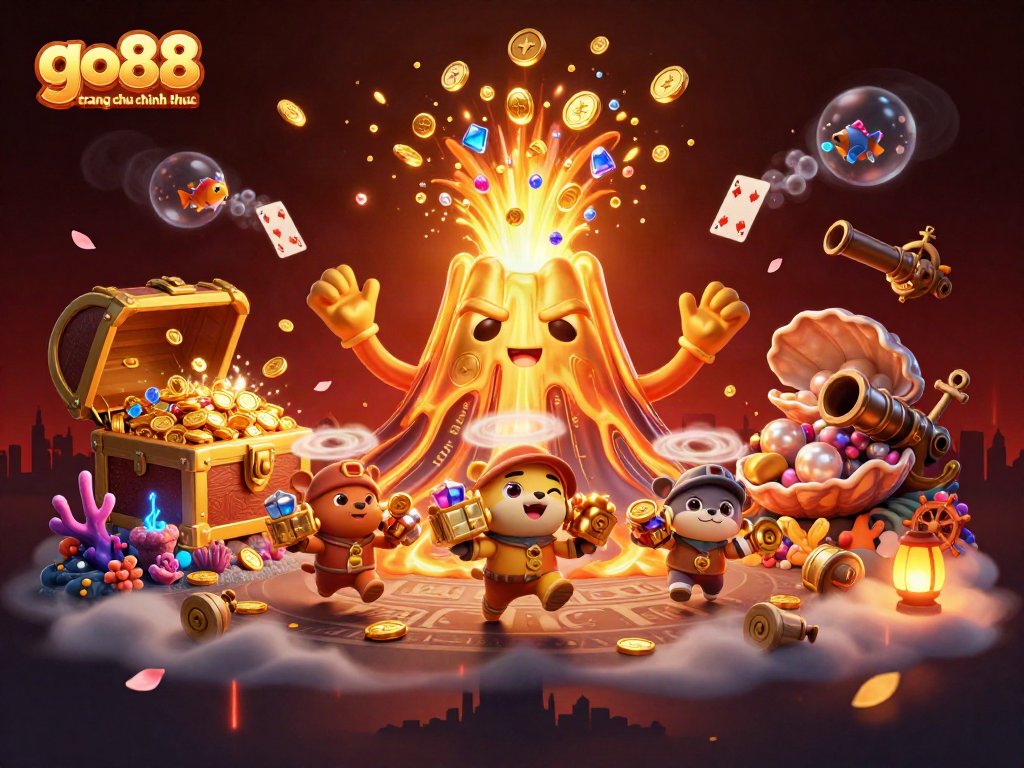 Play exciting games on go88 trang chu chinh thuc featuring treasure bursts and thrilling casino adventures.