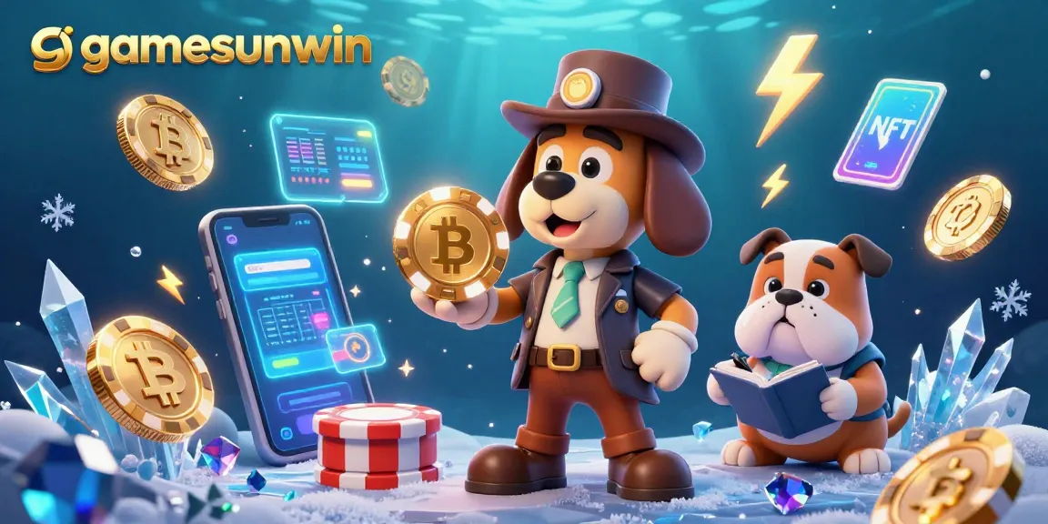 Play exciting gamesunwin casino and discover treasures in a vibrant 3D illustrated scene.